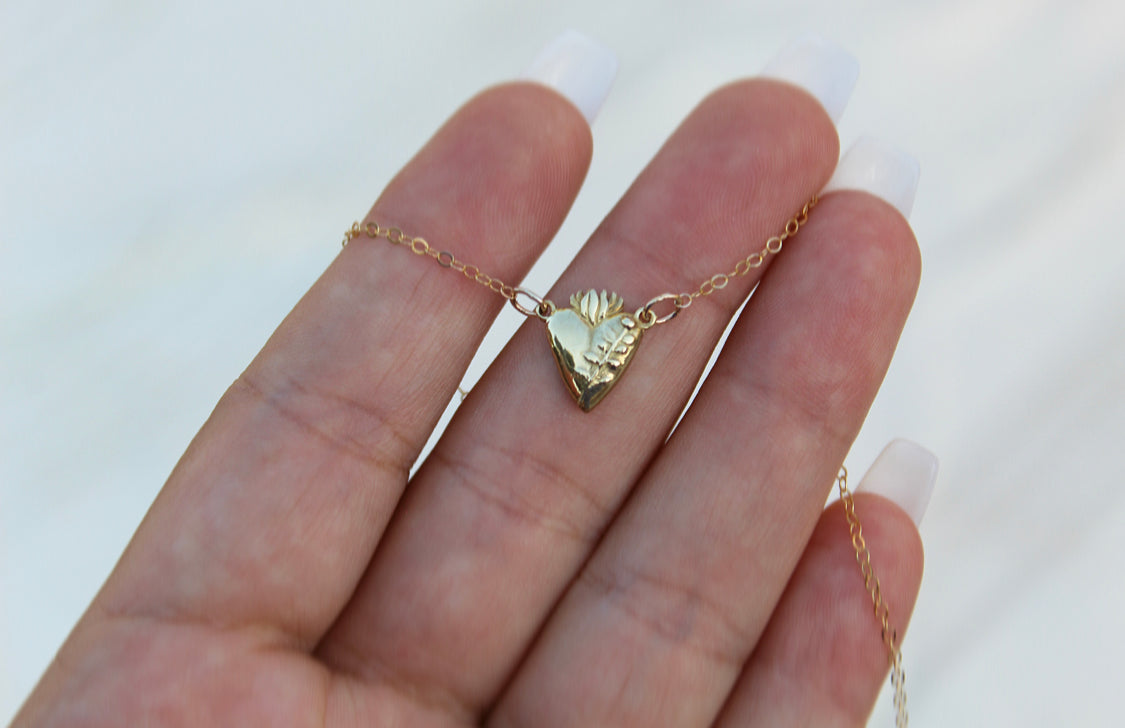 Holy Hearts™ Chaste Heart Of St. Joseph Necklace