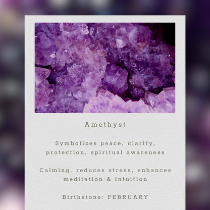 Amethyst Mini Layering Necklace