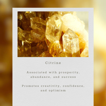 The Aurora Earring - Citrine