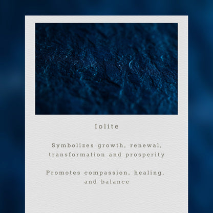 Iolite Swing Earrings