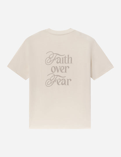 Faith Over Fear Taupe Unisex Tee