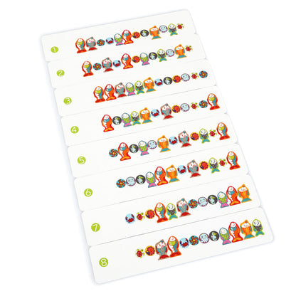 Wise Elk/Cubika Wooden Lacing Toy - Fishes