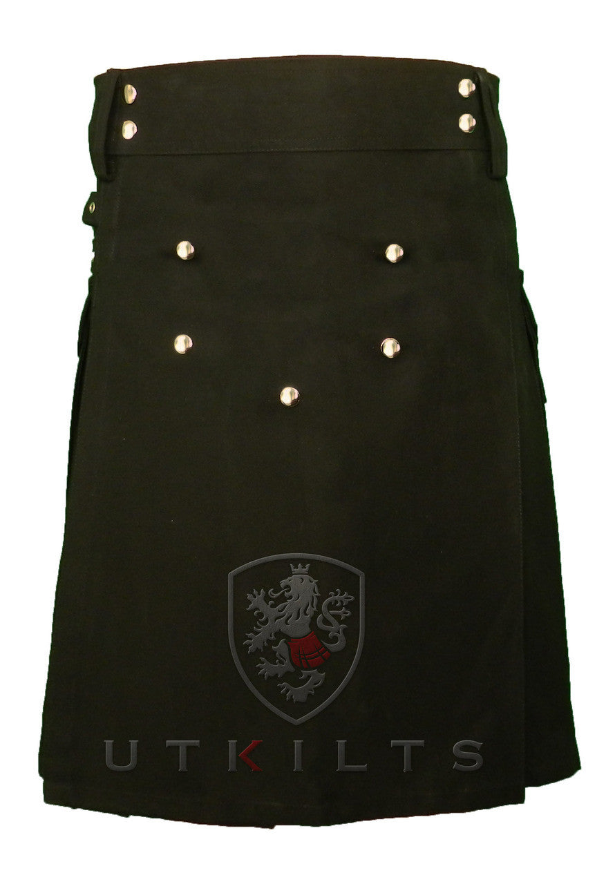 Utility Kilt – GlenTorin, Black
