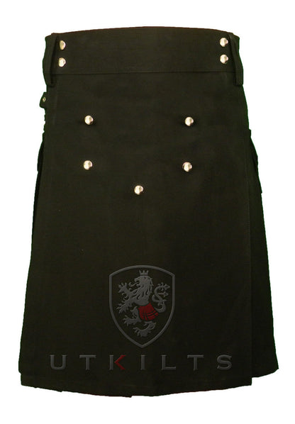 Utility Kilt – GlenTorin, Black