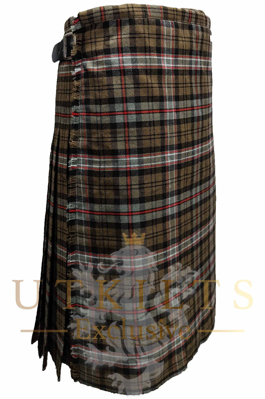 Traditional Kilt – Standard Wool, Scottish National Weathered