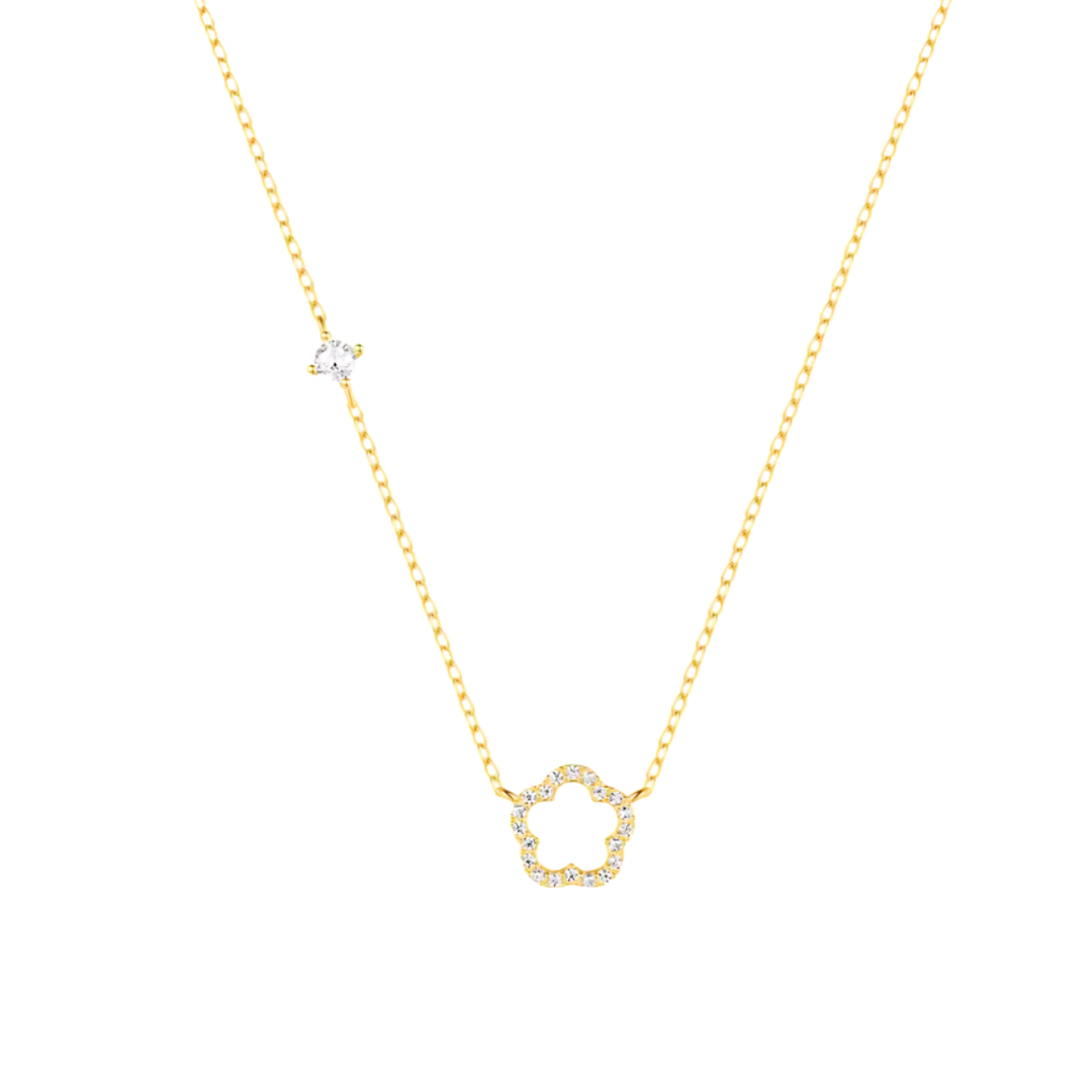 Hollow Clover Necklace