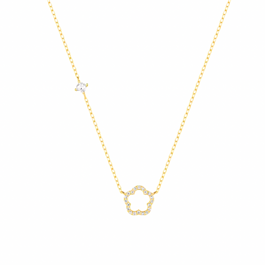 Hollow Clover Necklace