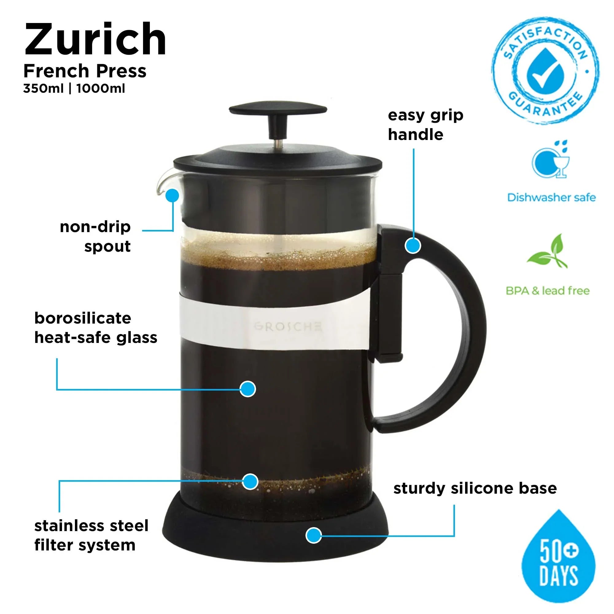 French Press-4 cups