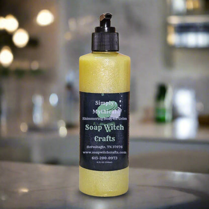 Simply Mythical Shimmering Body Oil Gel - Luxurious Lavender Vanilla