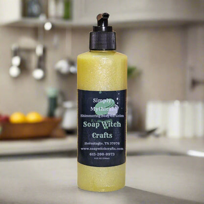 Simply Mythical Shimmering Body Oil Gel - Lemon Pound Cake