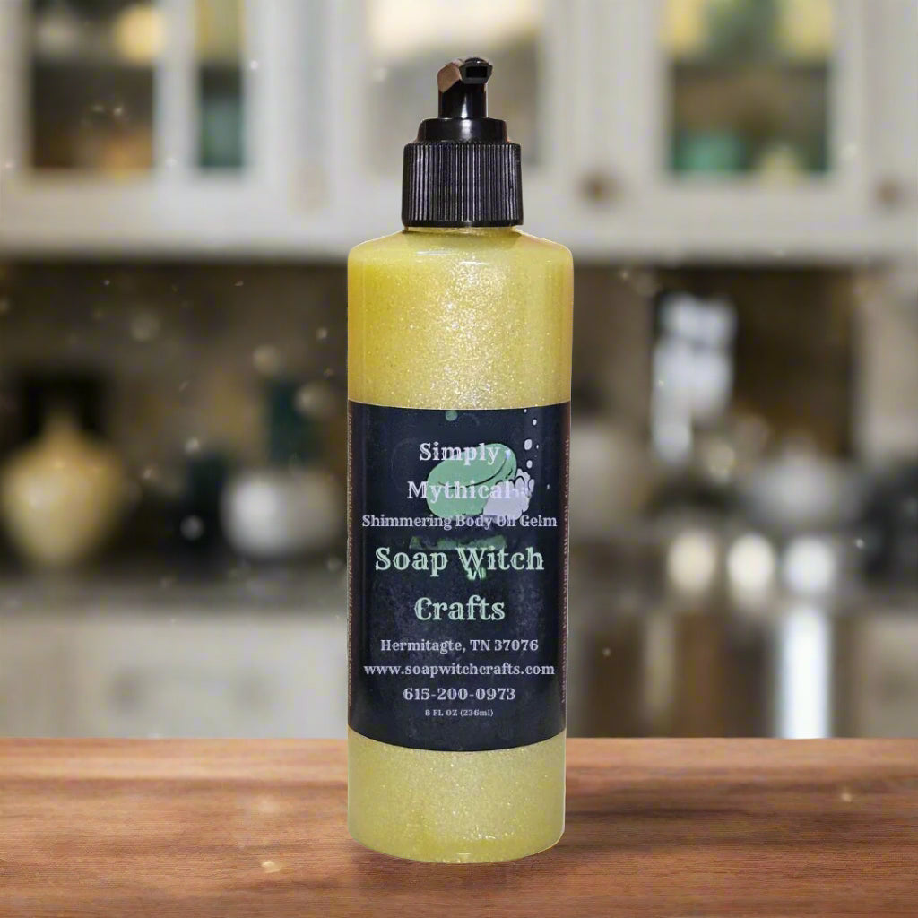 Simply Mythical Shimmering Body Oil Gel - Honeysuckle Lemon