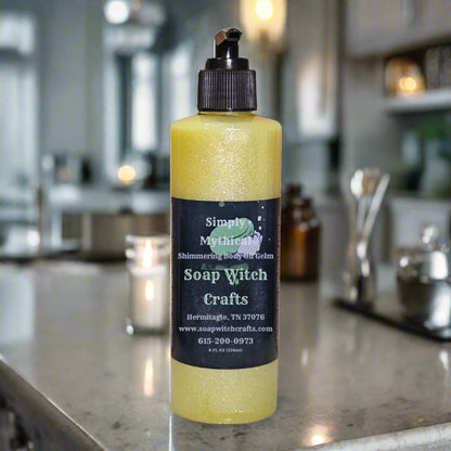 Simply Mythical Shimmering Body Oil Gel - Jasmine Jungle