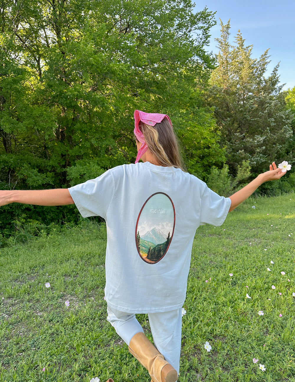 God Is Here Unisex Tee