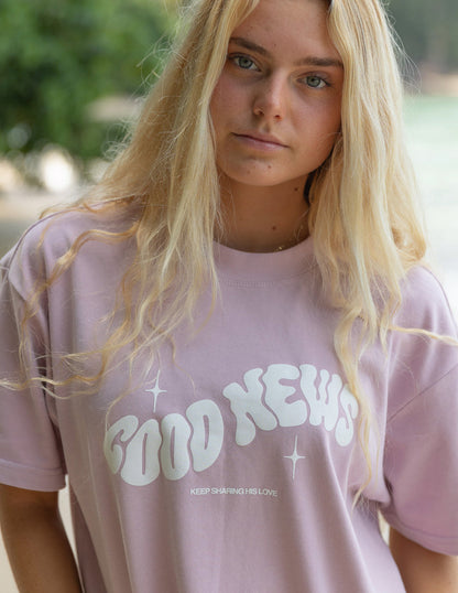 Good News Pink Unisex Tee