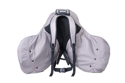 Saddle Carrier, Backpack Convenience, Hip-Belt, High Protection, 2 Sizes