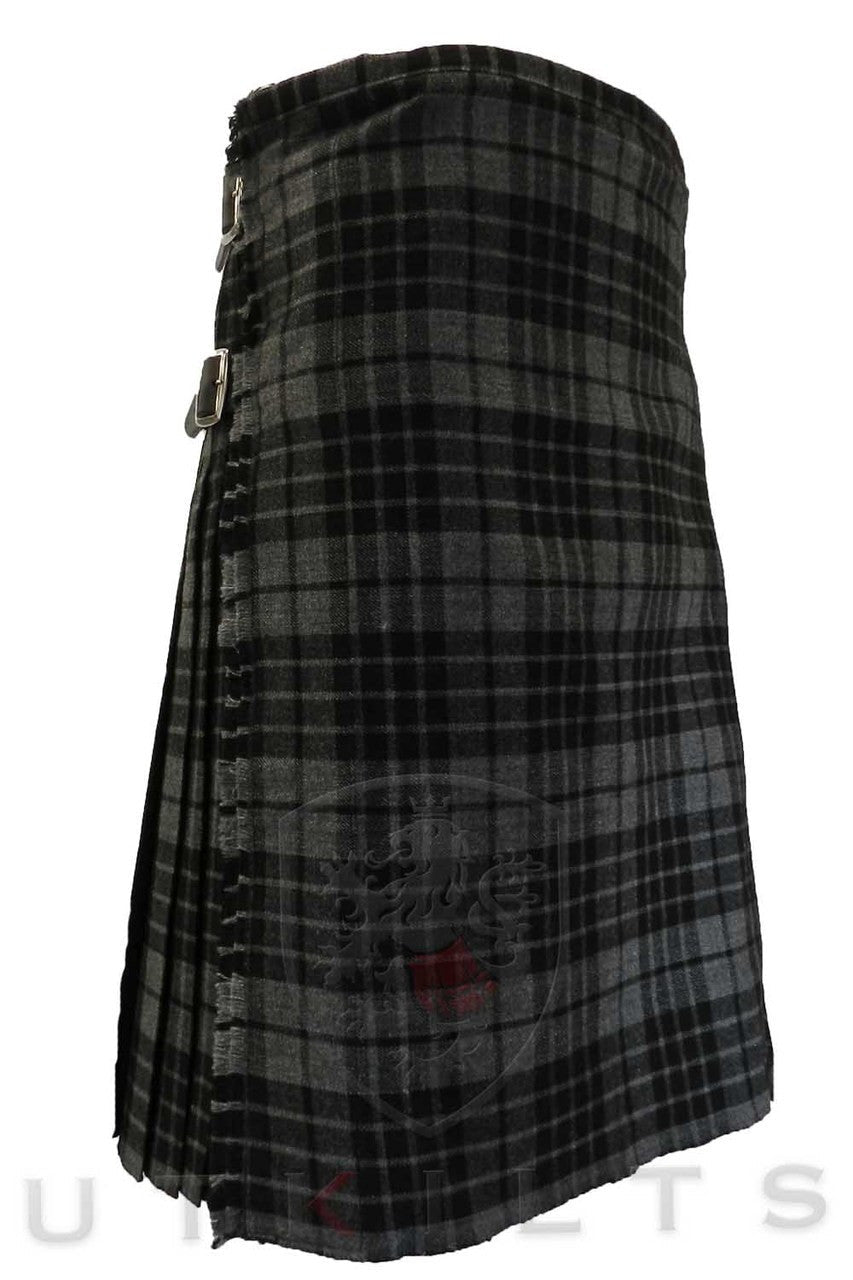 Traditional Kilt - Premium Wool, Gray Watch