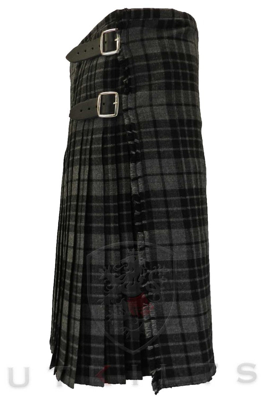 Traditional Kilt - Premium Wool, Gray Watch