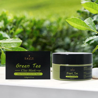 Green Tea Clay Mask – Purify, Hydrate & Glow 🌿✨