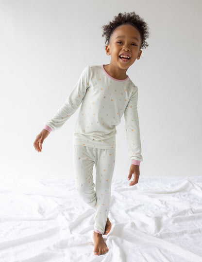 Heart Bamboo Kids Pajama Set