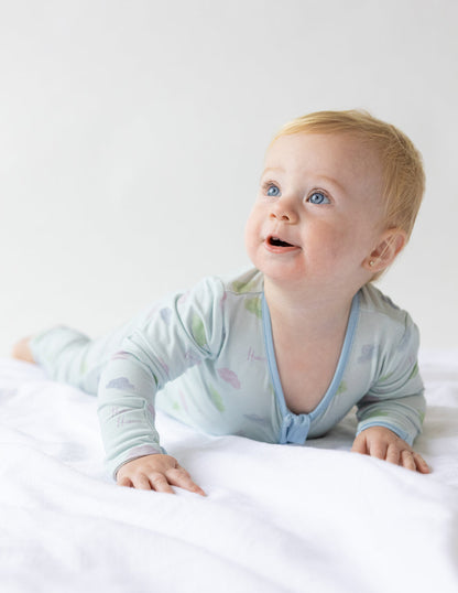 Heaven Bamboo Convertible Footed Onesie