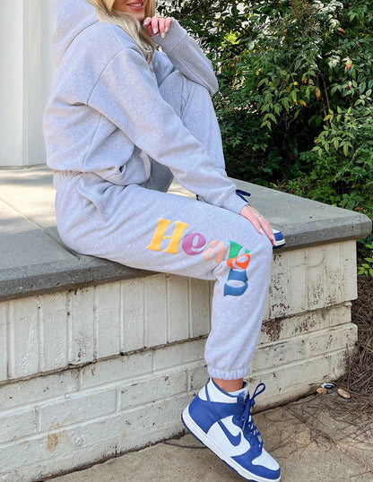 Heaven Heather Grey Unisex Sweatpant