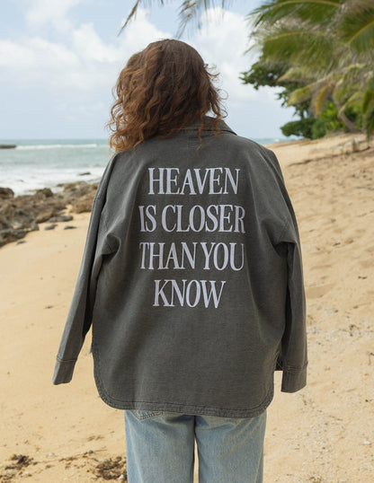 Heaven Is Closer Shacket