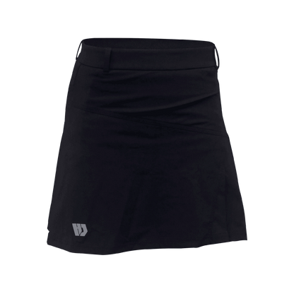 Hudef Women's Short Skirt Black