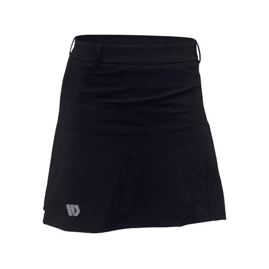 Hudef Women's Short Skirt Black