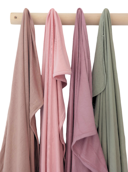 Bamboo Swaddle Blanket in Olive
