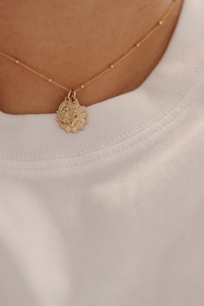 The Little Sacred Heart® and Miraculous Medal Necklace