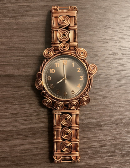 Copper wire Wrapped Watch