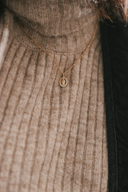 Dainty Miraculous Medal Necklace