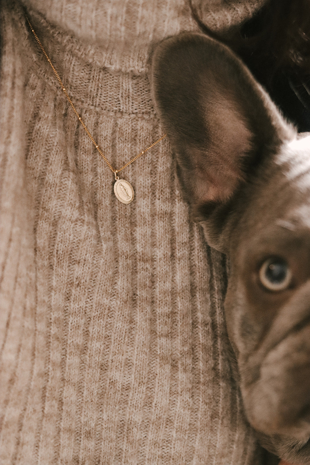 Dainty Miraculous Medal Necklace