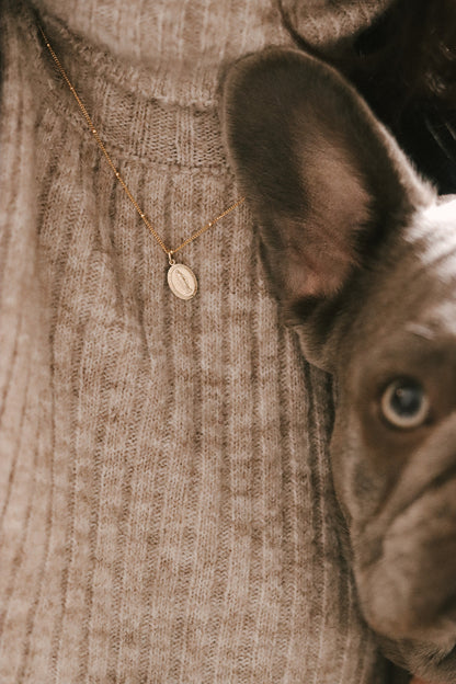 Dainty Miraculous Medal Necklace