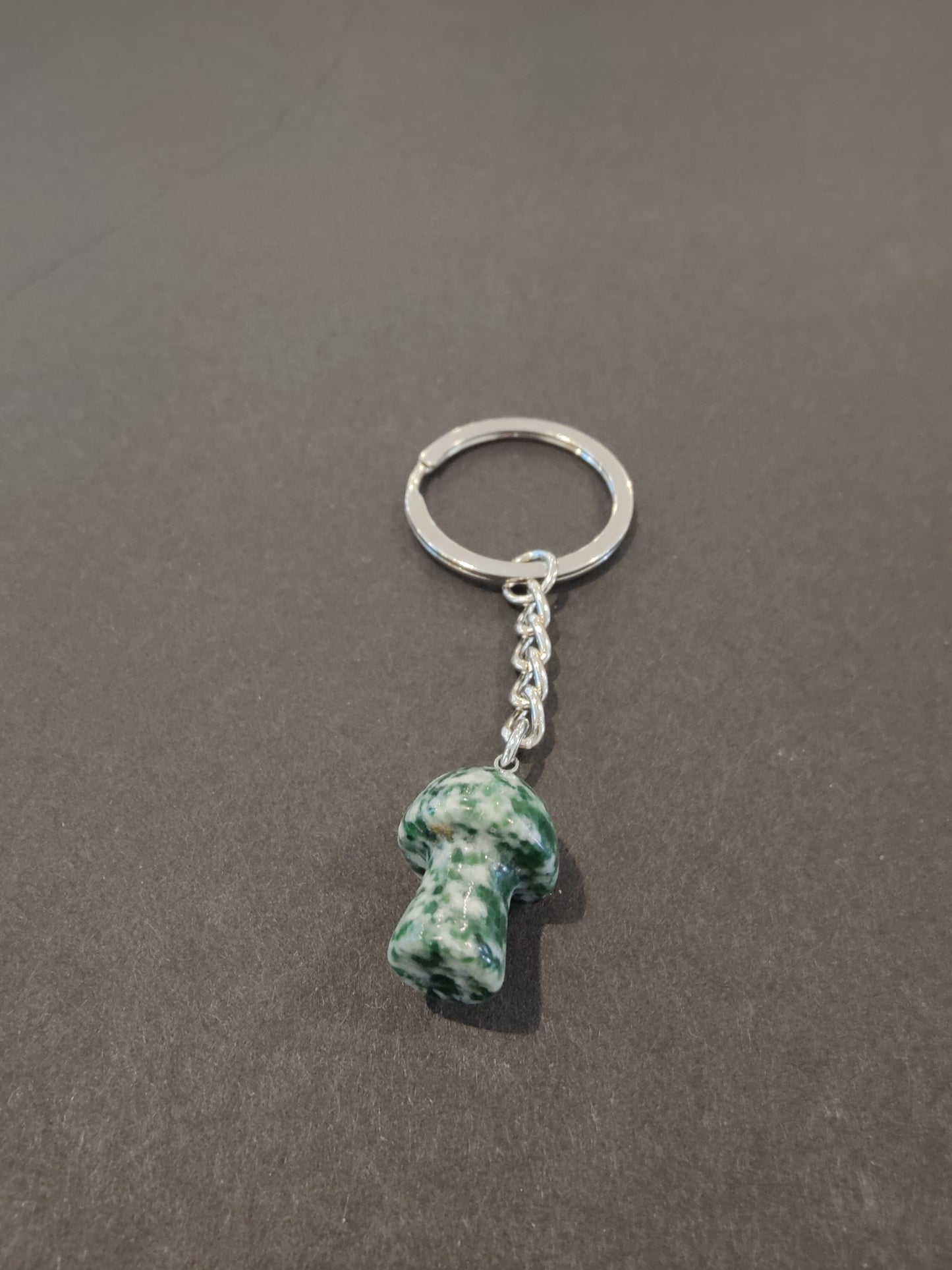 Stone Mushroom Keychain