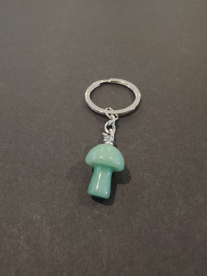 Stone Mushroom Keychain