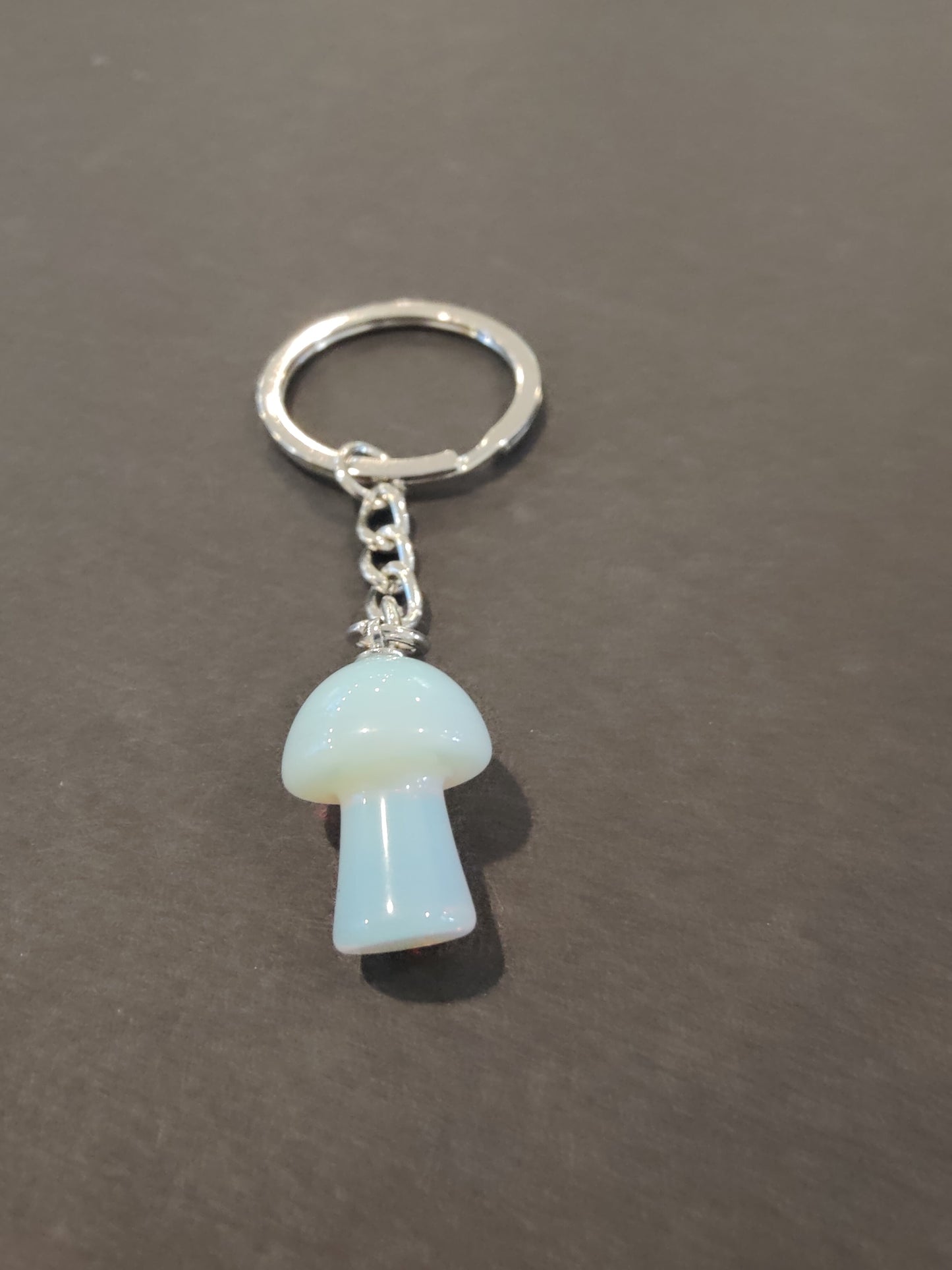 Stone Mushroom Keychain