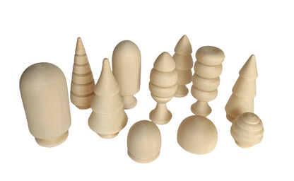 Mixed Woodland Forest - set of 11