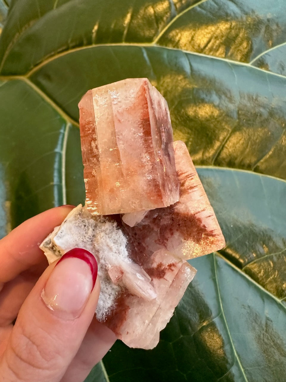 Red Apophyllite Cube (Sm)