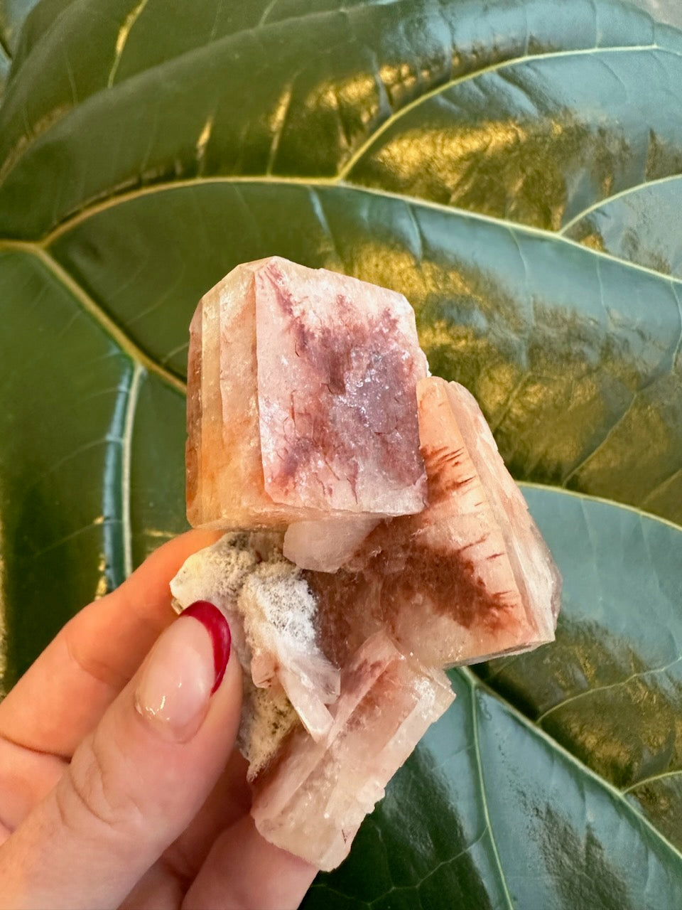 Red Apophyllite Cube (Sm)