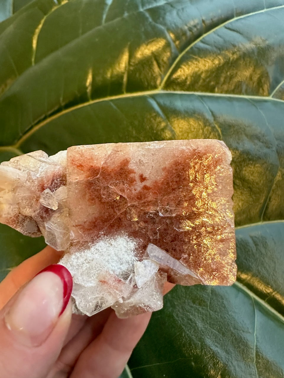 Red Apophyllite Cube (Sm)