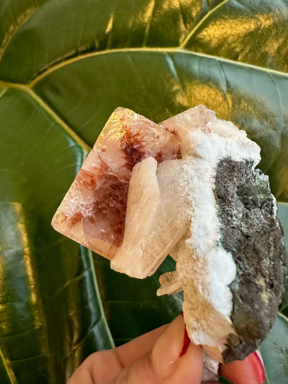 Red Apophyllite Cube (Sm)