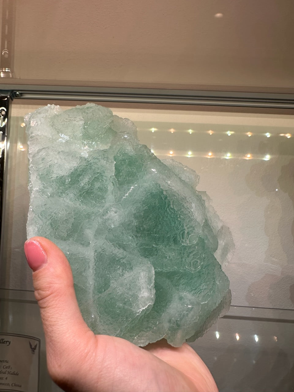 Green and White Fluorite Cluster 1.8 kg