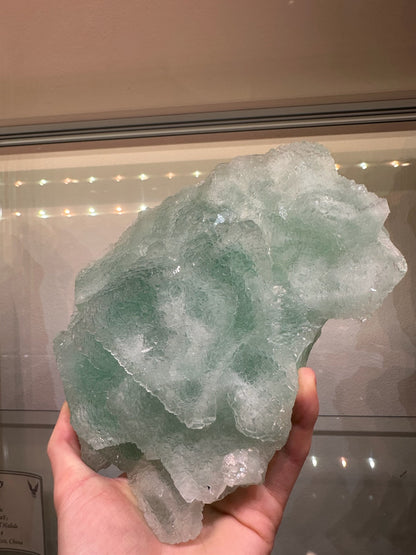 Green and White Fluorite Cluster 1.8 kg