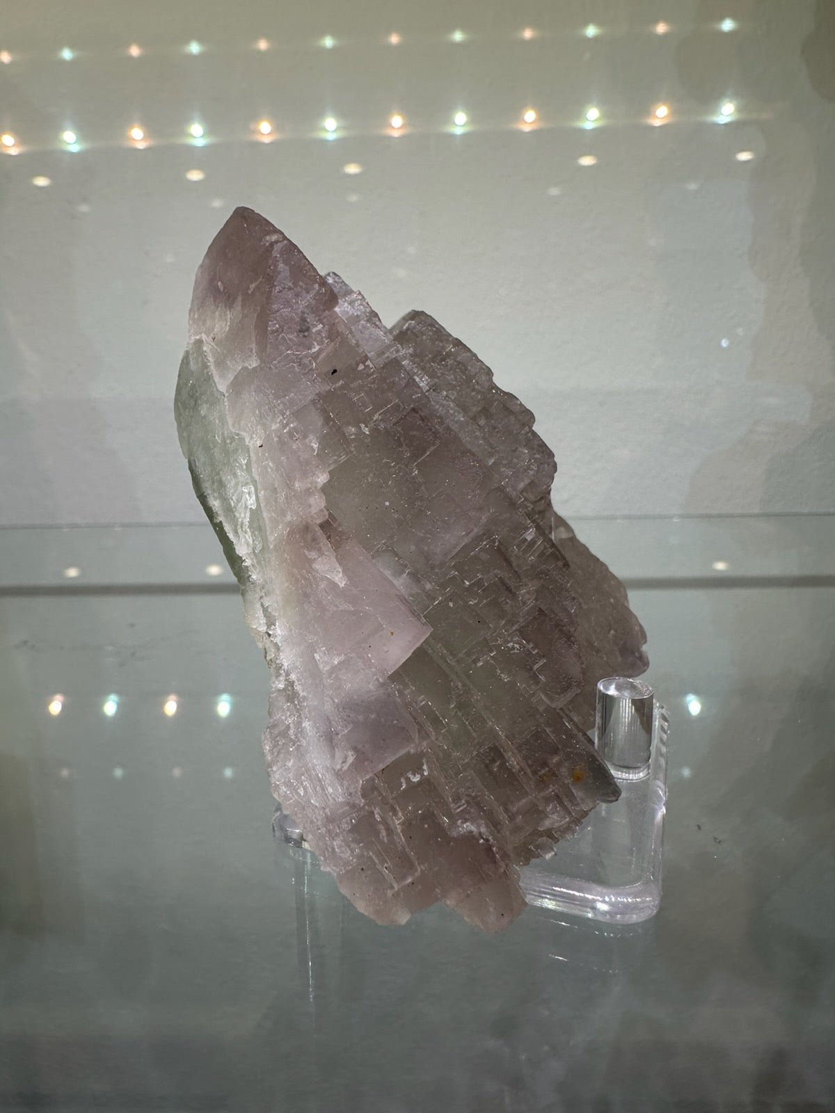 Green & Purple Fluorite Cluster 376g