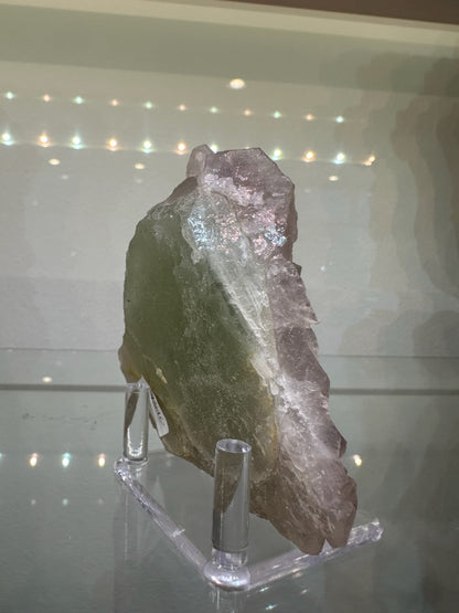 Green & Purple Fluorite Cluster 376g