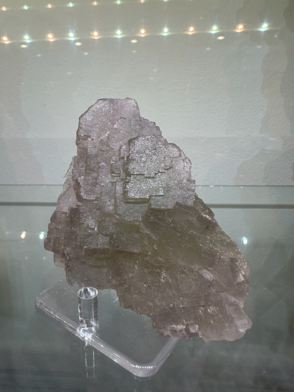 Green & Purple Fluorite Cluster 376g