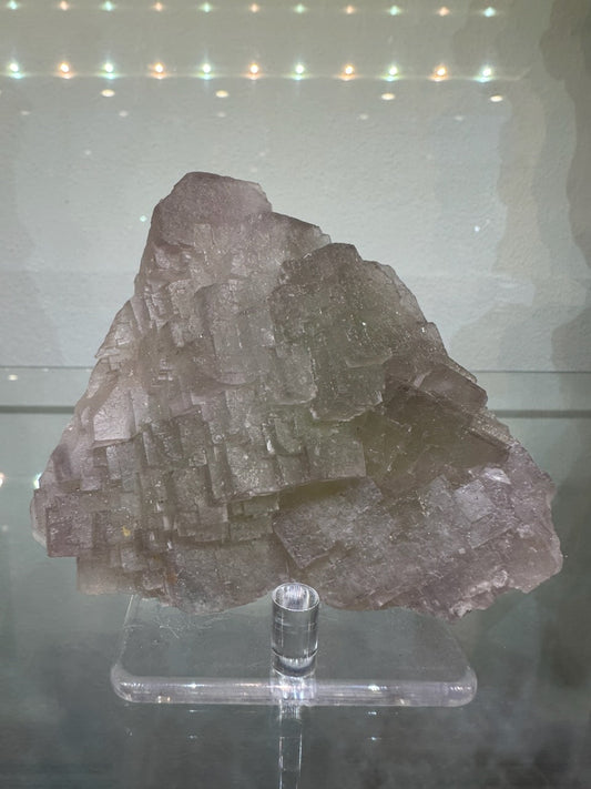 Green & Purple Fluorite Cluster 376g