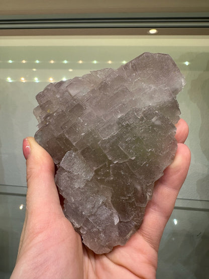 Green & Purple Fluorite Cluster 376g