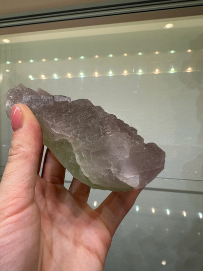 Green & Purple Fluorite Cluster 376g